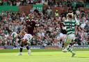 Kyogo hits the opener for Celtic as they saw off Hearts.