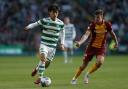 Reo Hatate hit a spectacular second as Celtic eventually saw off Motherwell.