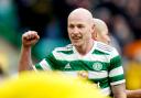 Aaron Mooy hit  a double as Celtic eased past Morton.