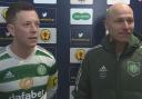 Callum McGregor and Aaron Mooy