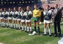 Many of the 1989 Celtic Scottish Cup-winning team made the trip to Dubai a month earlier