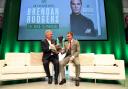 Former Celtic boss Brendan Rodgers and Eamonn Holmes launch Rodgers autobiography in the Hydro