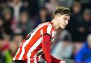 James McAtee in action for Sheffield United