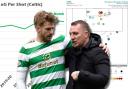 Stuart Armstrong was prolific from outside the box under Brendan Rodgers