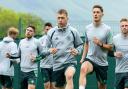 Celtic in training