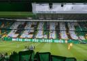 The Celtic tifo display was organised by The Green Brigade