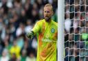 Kasper Schmeichel at Celtic Park