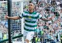 Adam Idah celebrates his Scottish Cup final-winning goal at Hampden in May