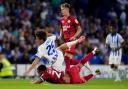 Matt O'Riley was forced off injured minutes into his Brighton debut