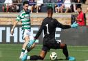 Mikey Johnston scores for Celtic during the club's pre-season tour of the USA