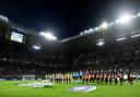 GLASGOW, SCOTLAND - SEPTEMBER 18: A general view during a UEFA Champions League match between Celtic and SK Slovan Bratislava at Celtic Park, on September 18, 2024, in Glasgow, Scotland. (Photo by Craig Foy / SNS Group)