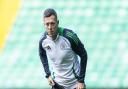 Callum McGregor focused at training