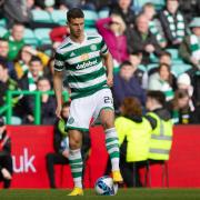 Oliver Abildgaard is hoping to get his first Celtic start against St Johnstone at lunchtime.