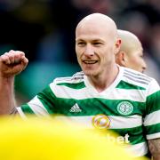 Aaron Mooy hit  a double as Celtic eased past Morton.