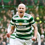 Aaron Mooy celebrates scoring against Morton