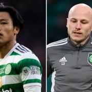 Reo Hatate and Aaron Mooy