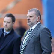 Ange Postecoglou at Ibrox