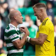 Aaron Mooy and Joe Hart