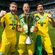 Scott Bain, Joe Hart and Benjamin Siegrist