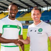 Brendan Rodgers and Moussa Dembele