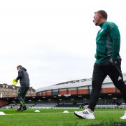 Brendan Rodgers during Celtic's preseason preparations