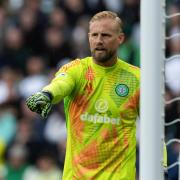 Kasper Schmeichel at Celtic Park