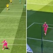 Kasper Schmeichel enjoys Celtic's opener against Hibs