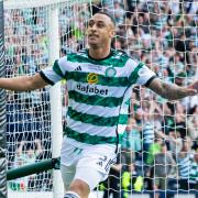 Adam Idah celebrates his Scottish Cup final-winning goal at Hampden in May