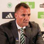 GLASGOW, SCOTLAND - JUNE 23: Brendan Rodgers is unveiled as the new Celtic manager at Celtic Park for the second time, on June 23, 2023, in Glasgow, Scotland. (Photo by Craig Williamson / SNS Group)