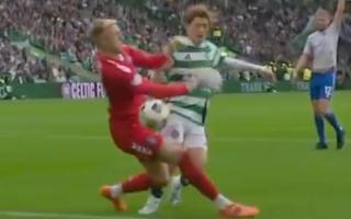 Kyogo Furuhashi had collided with Robby McCrorie but not penalty was awarded