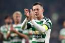 Celtic's Callum McGregor applauds the fans after the final whistle in the UEFA Champions League, league stage match at Celtic Park, Glasgow. Picture date: Tuesday November 5, 2024. PA Photo. See PA story SOCCER Celtic. Photo credit should read: Andrew