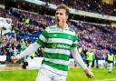 Erik Sviatchenko celebrates scoring against Rangers at Hampden in 2016