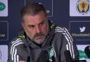 Ange Postecoglou addresses the media