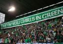 The Celtic End during match between Celtic women and Hearts last season