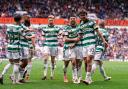 Celtic celebrate O'Riley's penalty