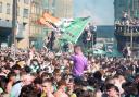 Celtic chiefs have urged supporters to be 'mindful' after wild title celebrations