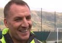 Brendan Rodgers laughed off a transfer poser