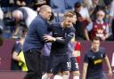 Tottenham Hotspur manager Ange Postecoglou and James Maddison