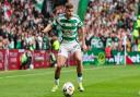 James Forrest during Celtic's 3-0 win over Rangers at Celtic Park