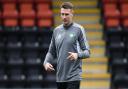 AIRDRIE, SCOTLAND - OCTOBER 11: Stephen McManus during a UEFA Youth League match between Celtic and RB Leipzig at the Excelsior Stadium, on October 11, 2022, in Airdrie, Scotland.  (Photo by Ross MacDonald / SNS Group)