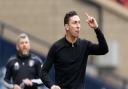 Scott Brown in the Ayr United dugout