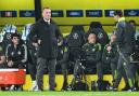 Celtic manager Brendan Rodgers looked shell-shocked on the touchline