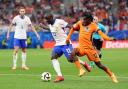 Jeremie Frimpong in action for the Dutch national team