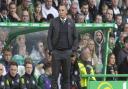 Brendan Rodgers in the Celtic dugout