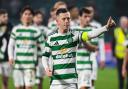 GLASGOW, SCOTLAND - NOVEMBER 05: Celtic's Callum McGregor at full time during a UEFA Champions League 2024/25 League Phase MD4 match between Celtic and RB Leipzig at Celtic Park, on November 05, 2024, in Glasgow, Scotland. (Photo by Rob Casey / SNS