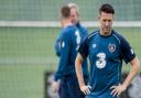 12/06/15 REPUBLIC OF IRELAND TRAINING GANNON PARK - MALAHIDERepublic of Ireland's Robbie Keane gets on the ball in training