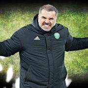 Ange Postecoglou celebrating the League Cup success last season