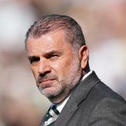 Ange Postecoglou in the sun at Hampden