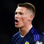 Scott McTominay in action for Scotland