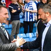 Brendan Rodgers and Derek McInnes